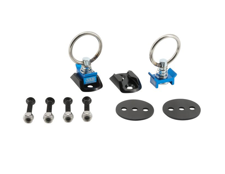 ARB* Juego de guías de carga y anillos de sujeción para fijar la nevera