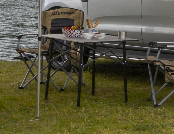ARB* Mesa de camping de aluminio,con bolsa de transporte