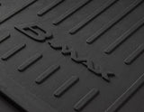 Original Ford B-MAX desde 01/2012 Alfombrillas de goma traseras,en color negro.