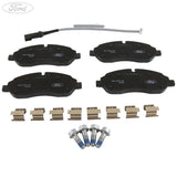 Ford Transit 2014-2024 Forro Freno Trasero Ruedas Dobles Negro 2391870