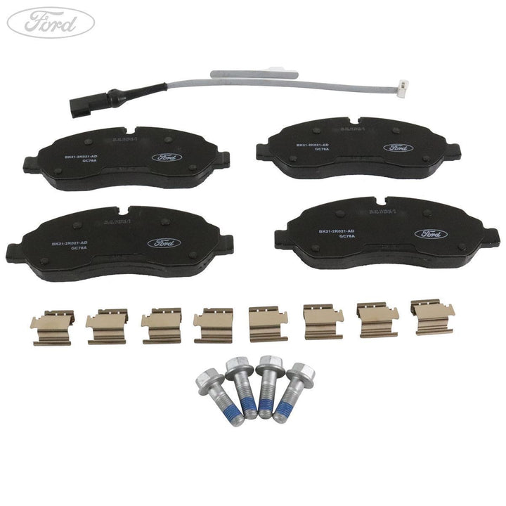 Ford Transit 2014-2024 Forro Freno Trasero Ruedas Dobles Negro 2391870