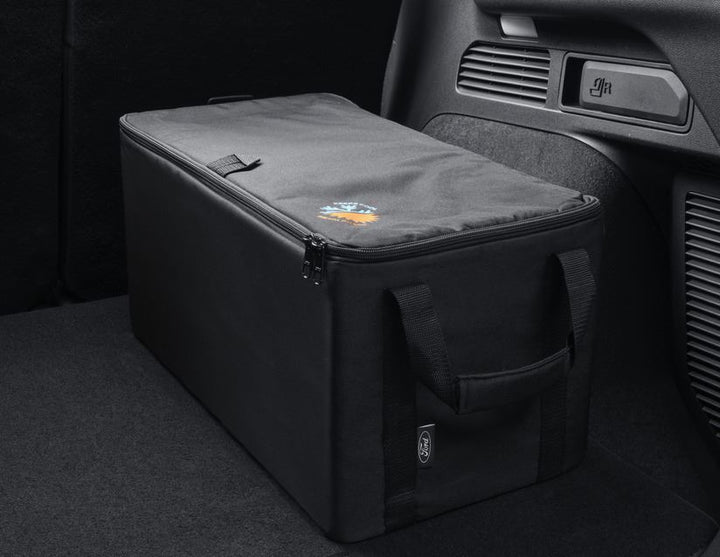 SISTEMA BOX-IN-BOX PARA USAR DENTRO DE LA MEGABOX DE FORD PUMA O COMO SOLUCIÓN DE TRANSPORTE INDEPENDIENTE PARA TODOS LOS DEMÁS VEHÍCULOS, EN COLOR NEGRO.