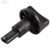 Perilla de control de cerradura de puerta lateral (manual 35 mm) original para Ford Transit 4054717