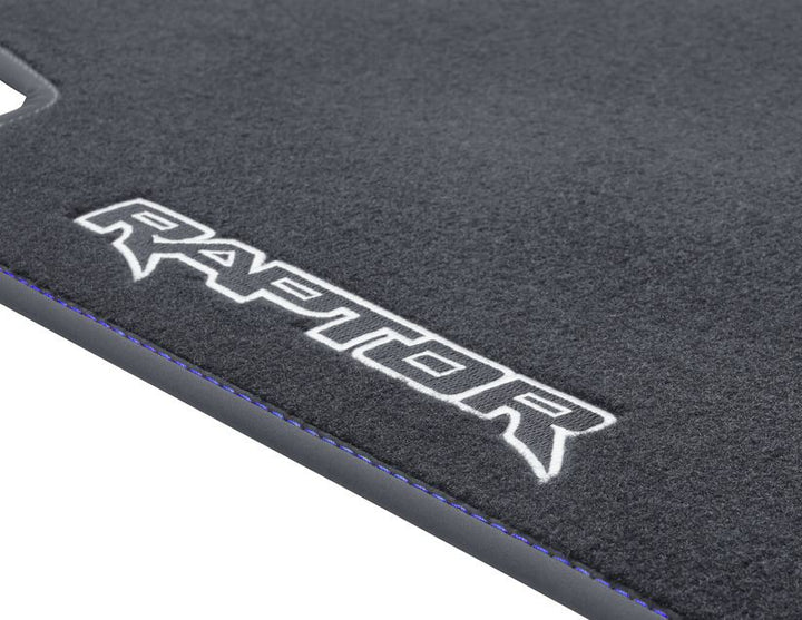 Original Ford Ranger 02/2019-06/2022 Alfombrillas de terciopelo color negro