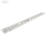 Calcomanía con el logotipo Wildtrak para puerta delantera N/S (lado del conductor) original para Ford Ranger TKE 2011-2015 1746126