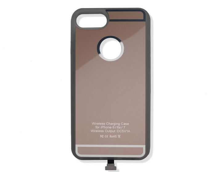 ACV* Funda de carga Qi para iPhone® 6/6S/7, en color oro.