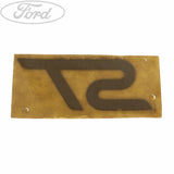 Ford Fiesta 2012-2019 ST/ST2 Placa Nombre Parachoques Delantero Negra 1794608