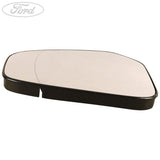 Cristal del espejo retrovisor no calefactado de la puerta O/S (lado del pasajero) original para Ford Courier 2014- 1837866