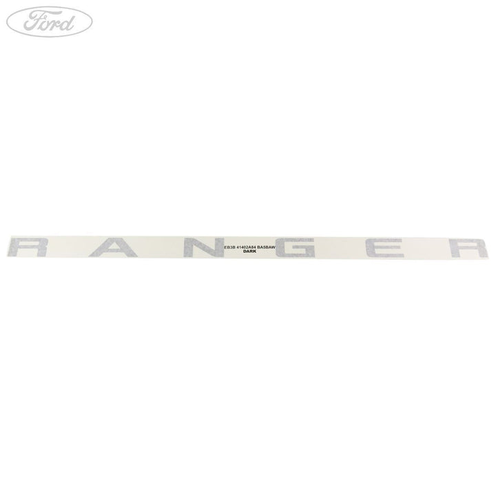 Emblema adhesivo con el nombre del portón trasero original para Ford Ranger 2015–2019 1920048