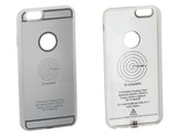 ACV* Funda de carga Qi para iPhone® 6/6S, en color plata.