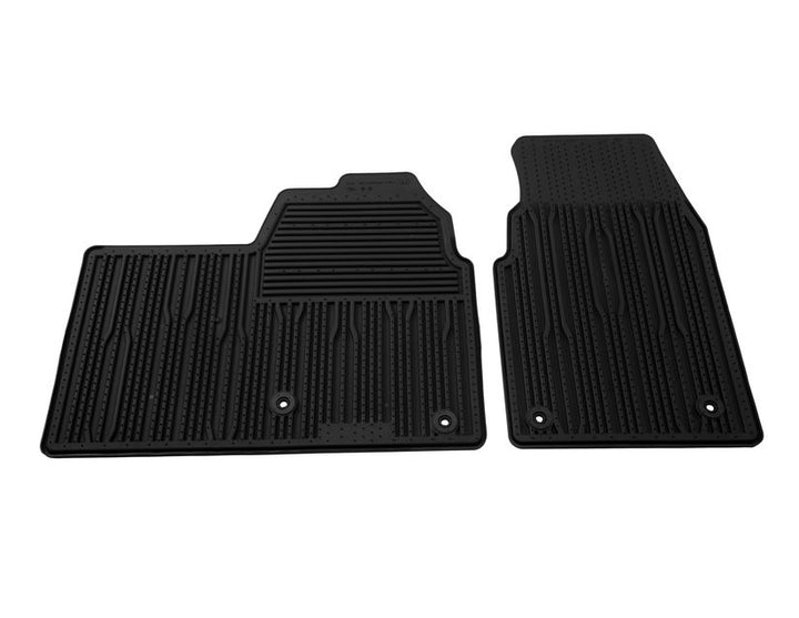 Transit Custom Alfombrillas de goma delanteras, en color negro