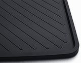 Galaxy & S-MAX Alfombrillas de goma traseras, en color negro, para la 3ª fila de asientos.