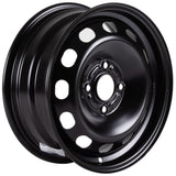 Fiesta 2008-2019 Conjunto De Rueda De Acero 6J x 15 Negro