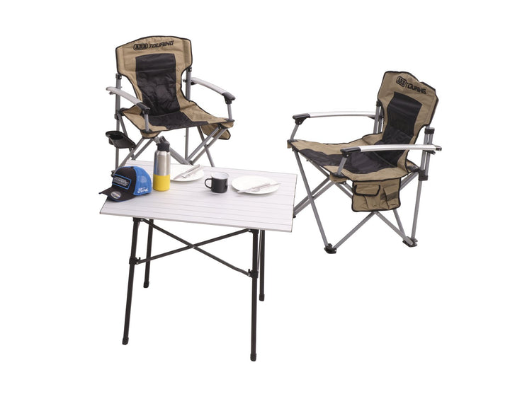ARB* Mesa de camping de aluminio,con bolsa de transporte