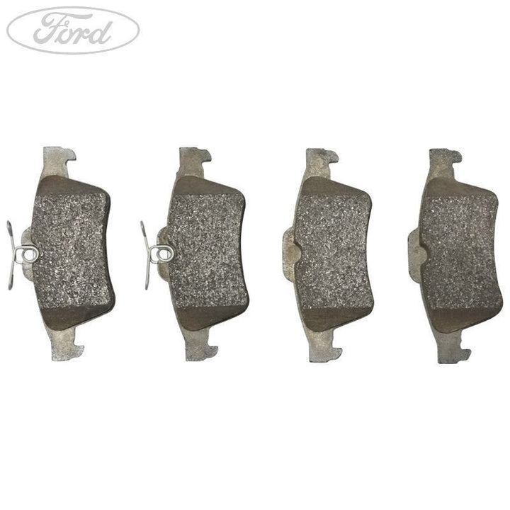 Kit de pastilla de freno trasera con pinza Motorcraft original para Ford Transit Connect 2177229