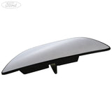Cristal del espejo retrovisor gran angular marco negro O/S (lado del pasajero) Power Fold original para Ford Transit 1823995