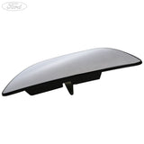 Cristal del espejo retrovisor gran angular marco negro O/S (lado del pasajero) Power Fold original para Ford Transit 1823995