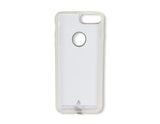 ACV* Funda de carga Qi para iPhone® 6+/7+, en color plata.