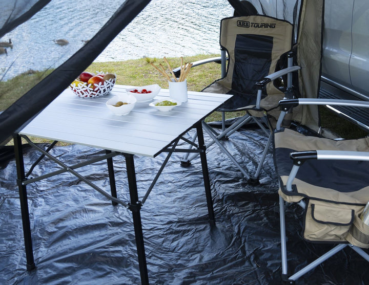 ARB* Mesa de camping de aluminio,con bolsa de transporte