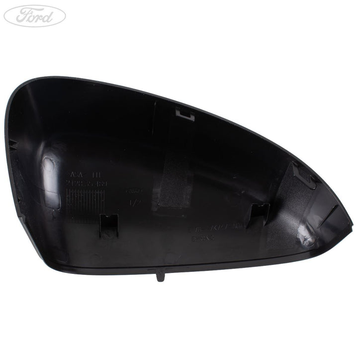 Cubierta/carcasa negra para espejo retrovisor de la puerta N/S (lado del conductor) original para Ford Transit Courier 1863141