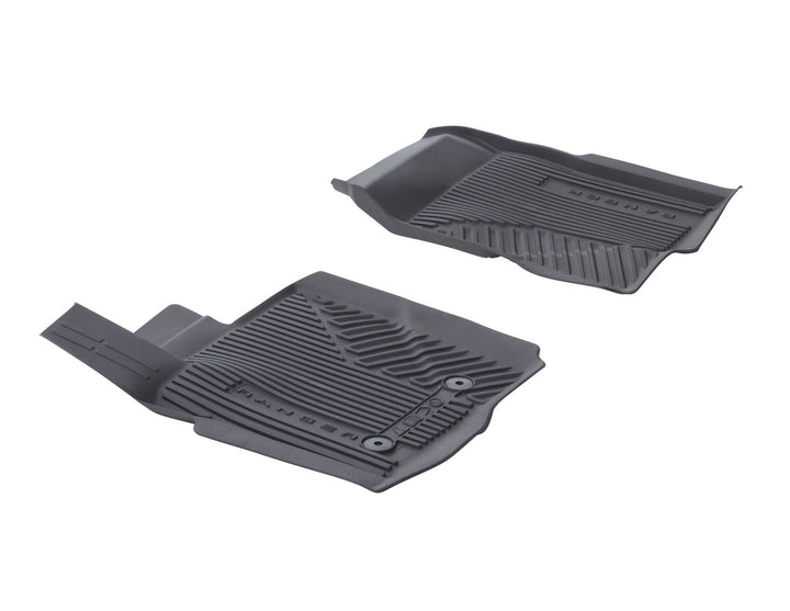 Ranger Alfombrillas de goma delanteras y traseras, en color negro
