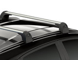 Puma Barras transversales portaequipajes para techo para vehículos con raíles de techo de fábrica.