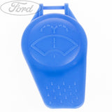 Tapón para botella del depósito de agua del lavaparabrisas original Ford 1250896
