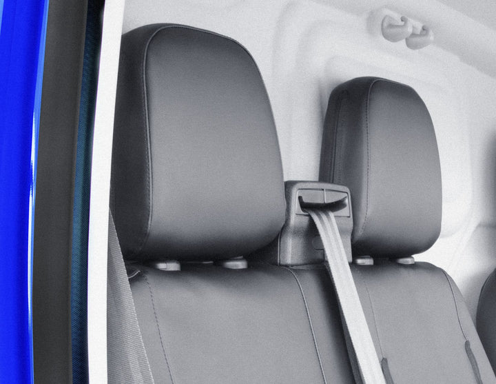 Tourneo Custom & Transit Custom ACTIVline* Funda de asiento premium, para asiento de pasajero doble, piel sintética en color negro