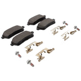 Juego de pastillas de freno delanteras Motorcraft originales para Ford Fiesta 2008-2016 2614604