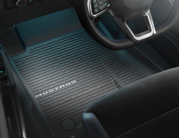 Original Ford Mustang desde 10/2023 Alfombrillas de goma delantera y trasera