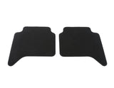 Original Ford Ranger desde 06/2022 Alfombrillas de moqueta traseras,en negro