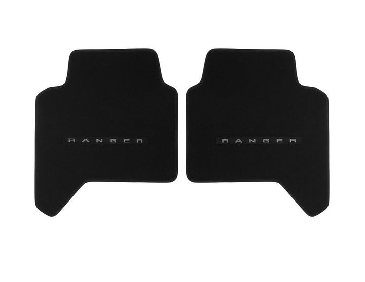 Original Ford Ranger 01/2012-01/2019 Alfombrillas de terciopelo traseras
