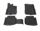 Kit de alfombrillas de goma delanteras y traseras Ranger automática 2022+ negro excepto Raptor y Platinum