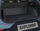 Original Ford Explorer 2023+ Alfombrilla de maletero borde alto con alfombrilla de segunda fila 2765493