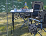 ARB* Mesa de camping de aluminio,con bolsa de transporte
