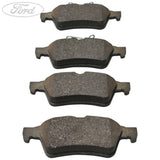 Kit de pastilla de freno trasera con pinza Motorcraft original para Ford Transit Connect 2177229