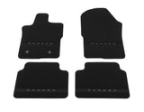 Kit de alfombrillas de moqueta delanteras y traseras Ranger Super Cab 2022+ negro excepto Raptor