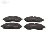 Ford Transit Custom Kit Forro Freno Delantero Motorcraft Negro 2600764