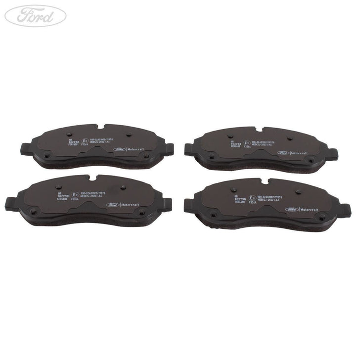 Ford Transit Custom Kit Forro Freno Delantero Motorcraft Negro 2600764