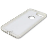 ACV* Funda de carga Qi para iPhone® 6+/7+, en color plata.