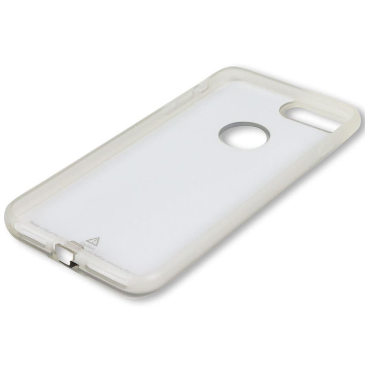 ACV* Funda de carga Qi para iPhone® 6+/7+, en color plata.