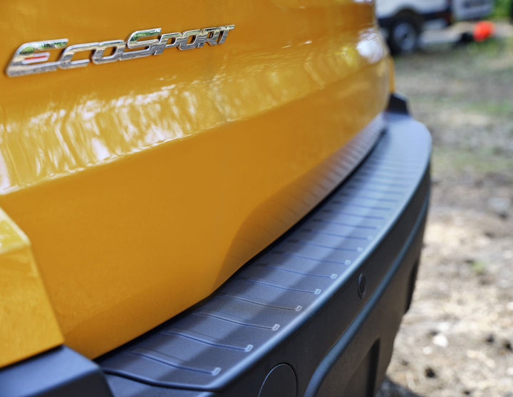 Original Ford EcoSport Lámina protectora de paragolpes trasero placa delineada