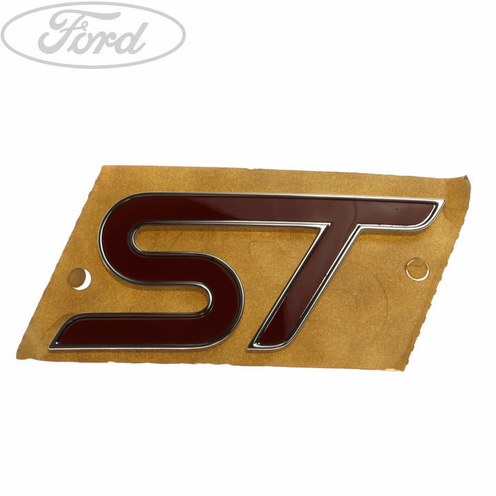 Ford Focus 2011-2024 ST/ST2 Placa Nombre Parachoques Trasero Negra 1748488