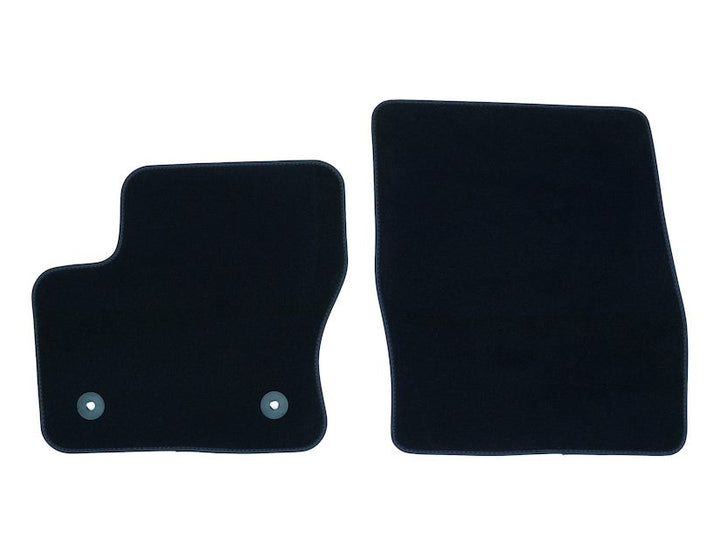 Original Ford Juego de alfombra de piso delantera Velour negro AMDT1BK130B18BB35B8 1930270