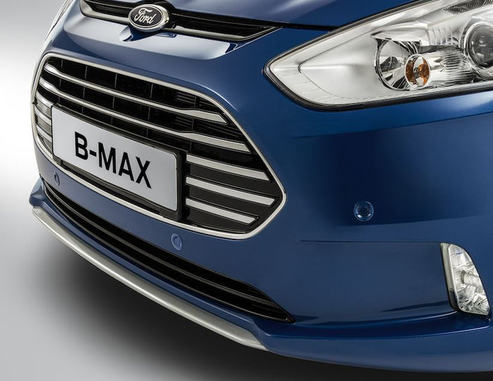 Original Ford B-MAX Protector de bajos del paragolpes delantero en color plata.