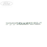Ford Focus 2011-2019 Emblema Portón Trasero Titanio Negro 5211749