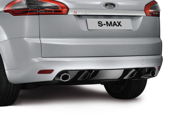 Original Ford S-MAX 03/2010-04/2015 Paragolpes trasero con difusor integrado.