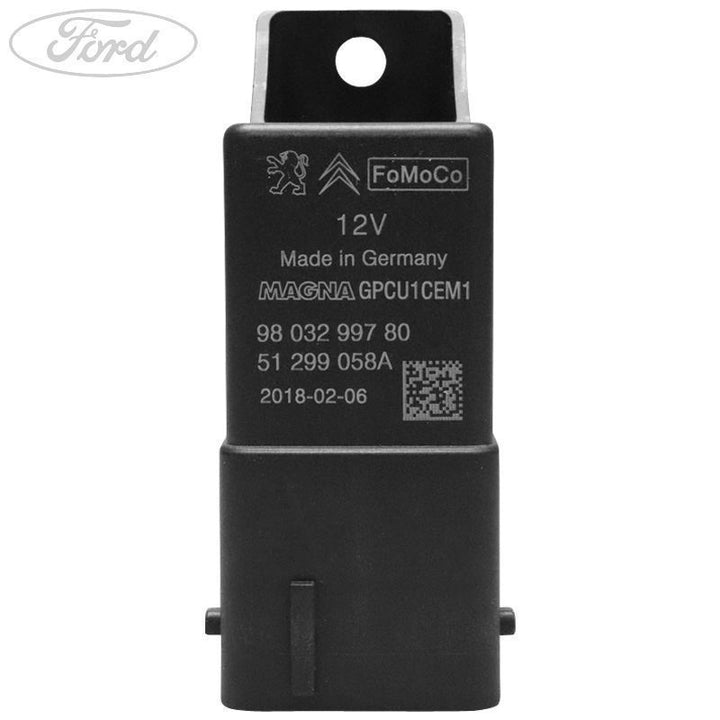 Relé de bujía original para Ford 1.5 SOHC DI TC Diésel DV5FD 11/2017- 1872379