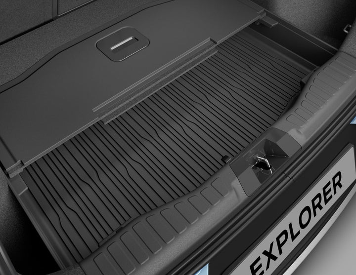 Original Ford Explorer 2023+ Alfombrilla de maletero de goma borde bajo segunda fila 2765493
