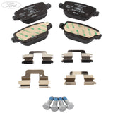 Juego de pastillas de freno traseras originales para Ford Focus Galaxy WA6 Mondeo S-Max 1756395